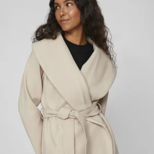 VIPOKO L/S COLLAR COAT/PB