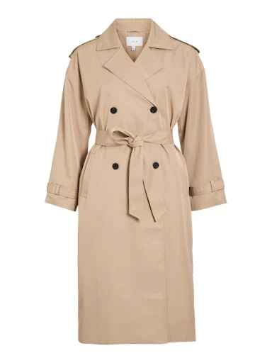VIADDISON L/S LONG TRENCHCOAT - NOOS - Bild 9
