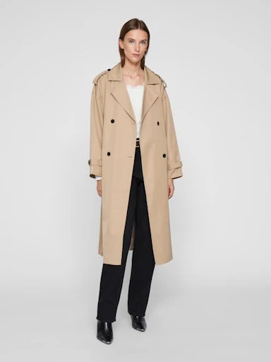VIADDISON L/S LONG TRENCHCOAT - NOOS - Bild 5