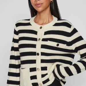 VIDREA L/S O-NECK KNIT CARDIGAN