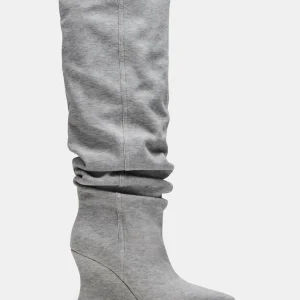 Distortion Grey Fabric
