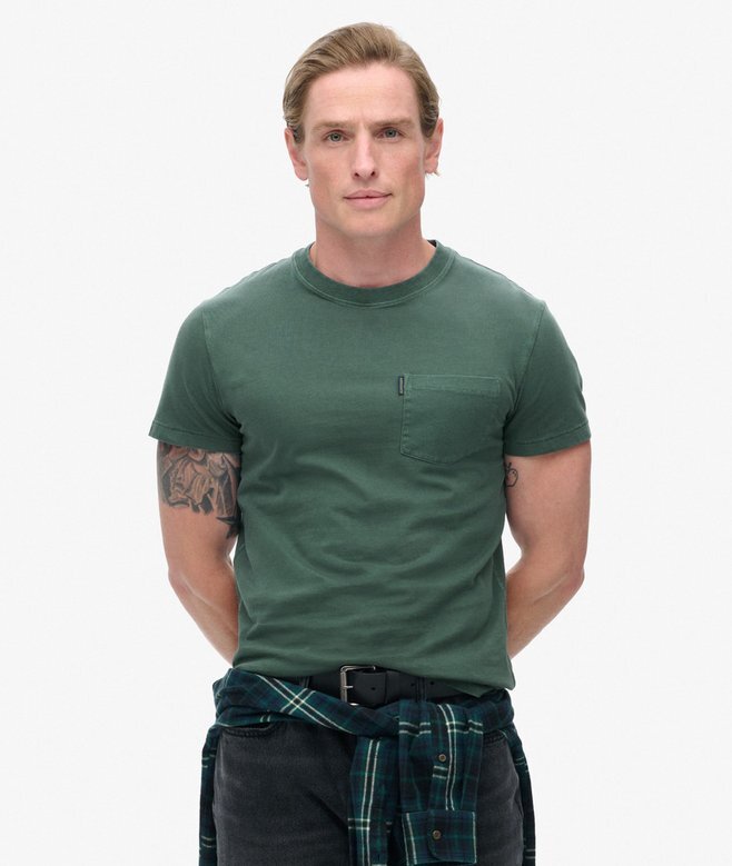 Essential Washed Pocket T-shirt - Bild 2