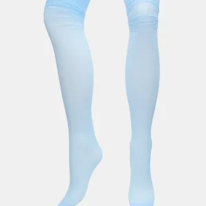 Preppy tights ljusblå